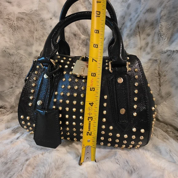 LIMITED EDITION Burberry Prorsum Blaze Studded Bowling Bag Satchel - Picture 15 of 16